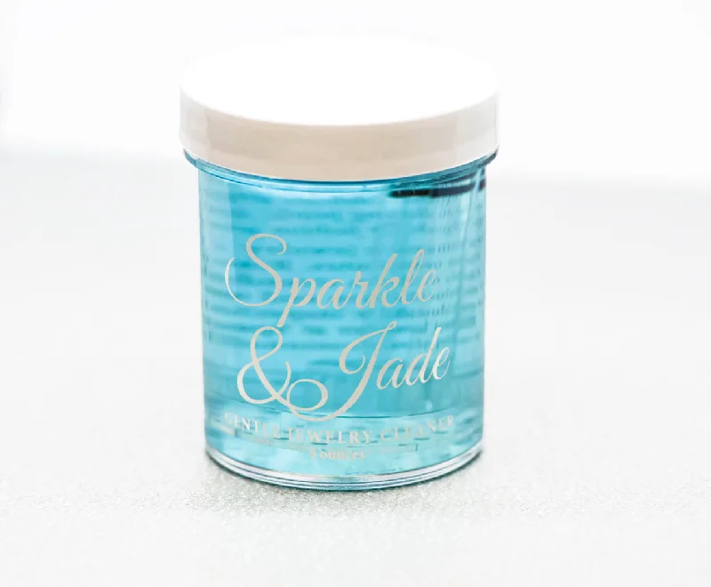 multi-layer necklace for women -Sparkle & Jade Gentle Jewelry Cleaner 4oz Jar