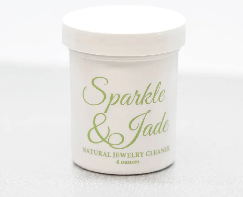 snake chain necklace for men -Sparkle & Jade Natural Jewelry Cleaner 4oz Jar